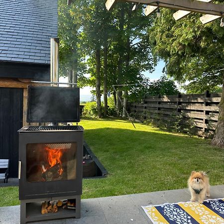 Rowanlea Lodge With Hot Tub Marykirk 外观 照片